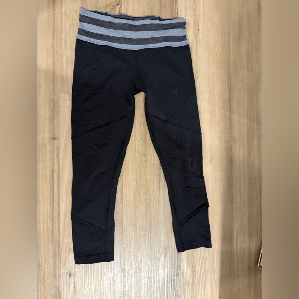 Lululemon capri Black Leggings